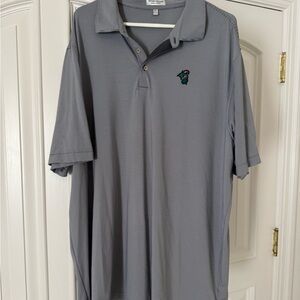 Peter Millar Charcoal Polo Shirt